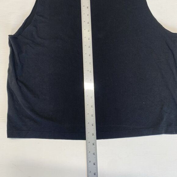 ASOS DESIGN Relaxed Fit Tank Black SHIBUYA Souvenir City Print Sz M - Picture 4 of 8